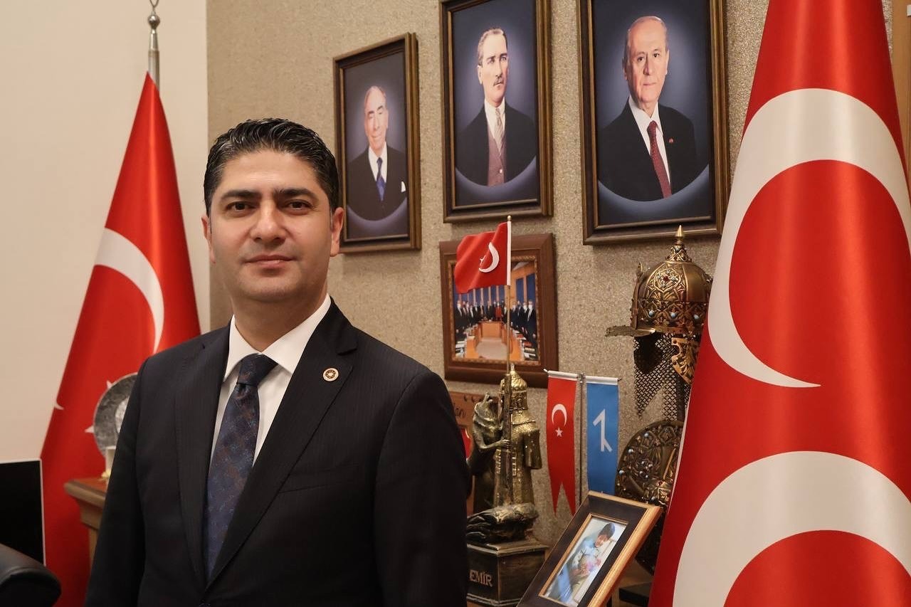 MHP'li Özdemir: "Türkiye'nin milli değerlerini ele yabancı kuruluş fonları kirli ve karanlık eylemlerine hız kazandırmış durumda"